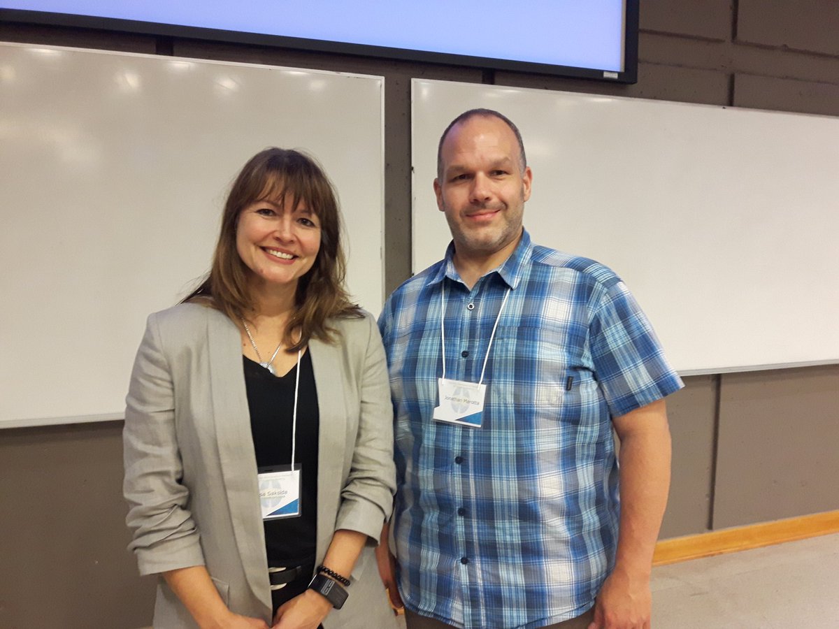 manitobaneuro's tweet photo. Thanks to @lisasaksida for a fascinating keynote address! We're happy to see a strong @WesternU neuroscience connection here in Winnipeg today! @Percept_Action @CAN_ACN @Brains_CAN @umanitoba @UM_RadyFHS @um_research https://t.co/VbuFecLTmx
