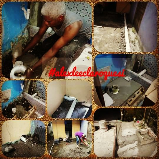 Trabajamos en conjunto con la Junta Comunal de Barrio Sur en los trabajos de de mejoras  de de viviendas en la barraca  12,199 en calle 13. Los colaboradores de la Junta realizaron trabajos  de plomeria, armaron bateria sanitarias e instalacion de servicio y  tuberia de drenage.