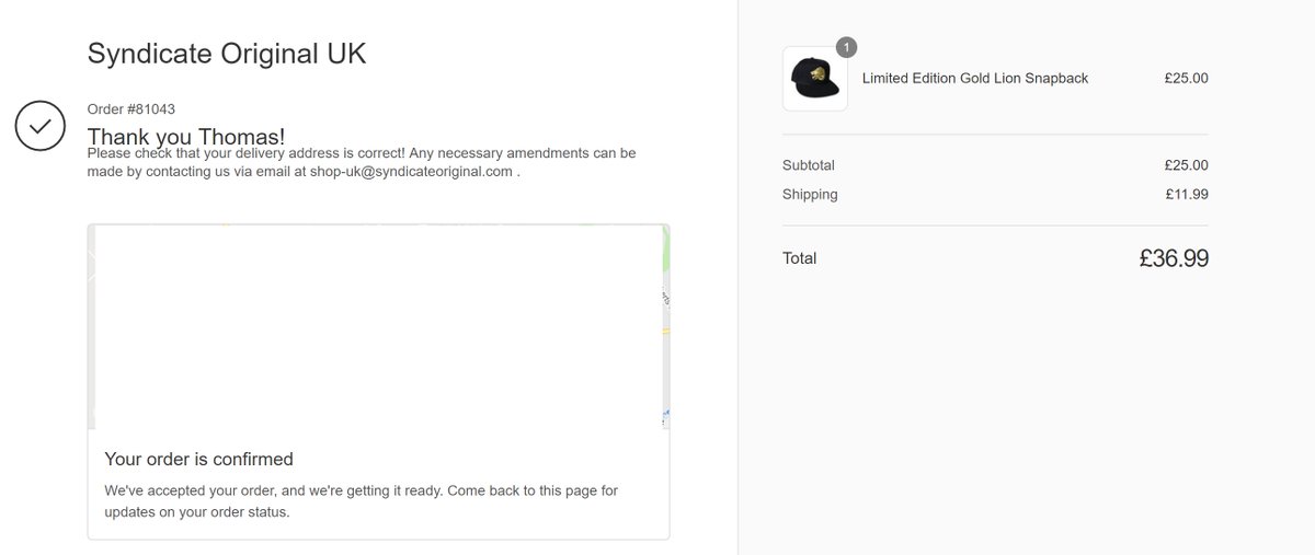 Lowkey woke up at 4:30 am so i could get the Limited Edition Snapback, think it was worth it <a href="/SyndicateOG/">Syndicate Original</a> @ProSyndicate 🤙