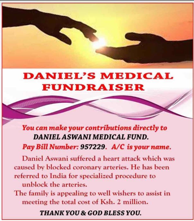 sonofdautti's tweet image. Please @Twitter family help Me in Supporting My able Dean of Students #I_StandWithRevAswani #RevAswaniMedicalFund from @SPUKenya @SPUNairobi #MyDataStory #EidMubarak #ICanSing #Nairobian #EidAtCityMallNyali #BudgetKE2018 #NTVWorldCup2018 #WorldCupRussia2018