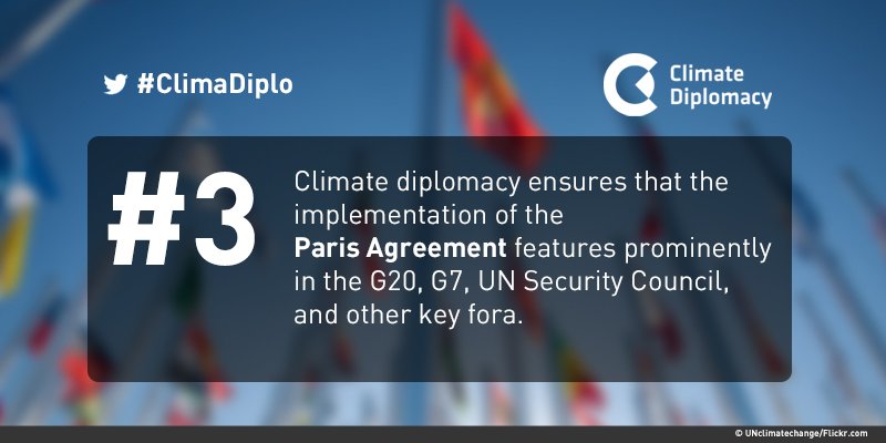 ClimateDiplo's tweet photo. EU climate diplomacy week started today!
The #talanoadialogue is the central theme in 2018.
Also the #climatesecurity nexus climbs up the agenda...
@EUClimateAction #EU4talanoa #ClimaDiplo
More info:
https://t.co/o6OouRZUIM https://t.co/zs56RCrVQi