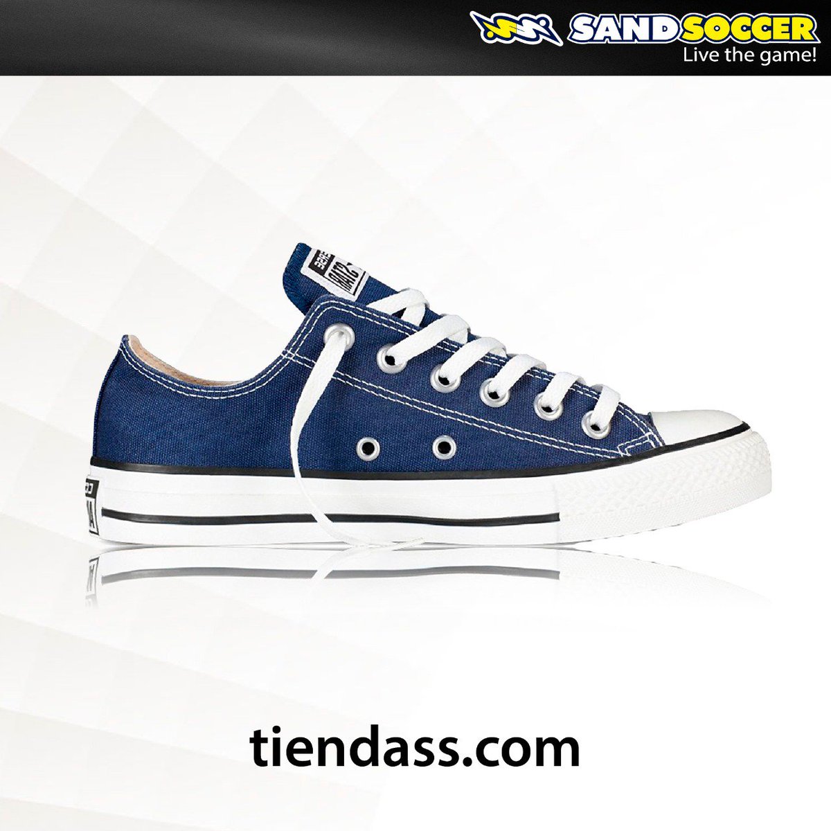 SandSoccerStore's tweet photo. Las Chuck Taylor All Star son los tenis más legendarios del mundo, identificables por su inconfundible silueta, y como sucede con todo lo bueno, mejoran con el tiempo y siguen rindiendo homenaje al estilo personal y a la expresión individual.

Ref: M9697

https://t.co/vgJpNLIPFe https://t.co/Z986dbWqKw