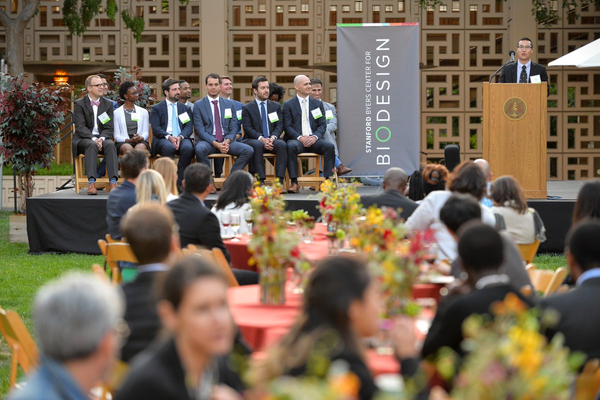 #Healthcare #innovation is about pursuing ideas that deserve to exist because they solve real problems and help real patients. — Derek Thong, speaking on behalf of the graduating 2017-18 Biodesign Innovation Fellows. #medtech #HealthTech