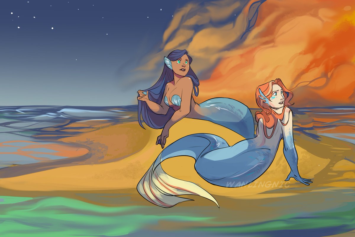 Honestly, I'm just going to keep drawing #mermaids until someone stops...