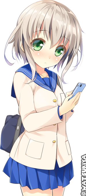 サンクリのポスター用に妹ちゃん描いたった(๑╹ω╹๑ )
背景はこれから塗る～
#踏切時間 