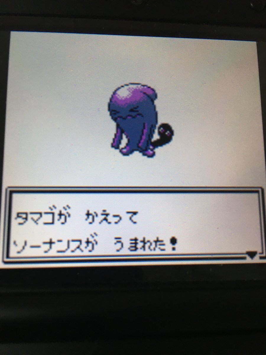 色違いポケモン紹介 Vc産ソーナンス 自由に生きてあそblog