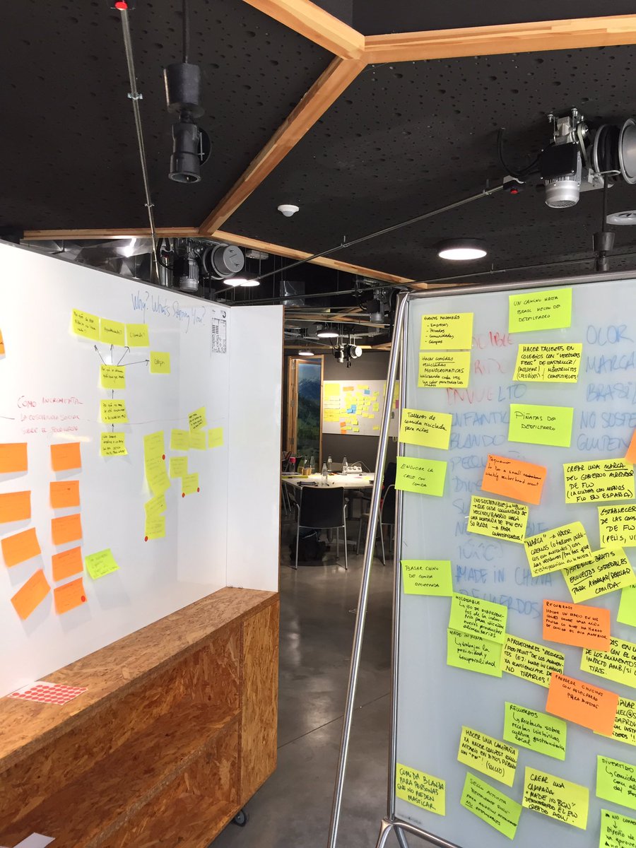 luisribo's tweet photo. Trabajando en soluciones innovadoras contra el desperdicio y despilfarro alimentario #foodwastehackathon @esadecreapolis #desperdicio #proposito #marcashumanas https://t.co/iEZhKUhpIB