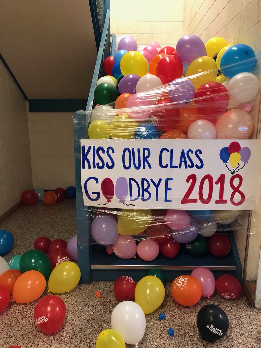 WTHSStucoTwp's tweet photo. Great senior prank class of 2018!!! We will miss you:) https://t.co/kpAZsiUd3q