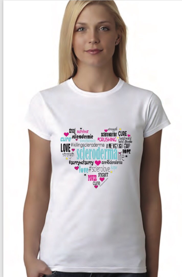 scleroderma_sso's tweet photo. Tomorrow, SclerodermaShop will set up at the #HamOnt Walk or Run in the Park for #Scleroderma and selling their unique shirts and donating a percentage of sales back to SSO! https://t.co/bh0EHep7mz