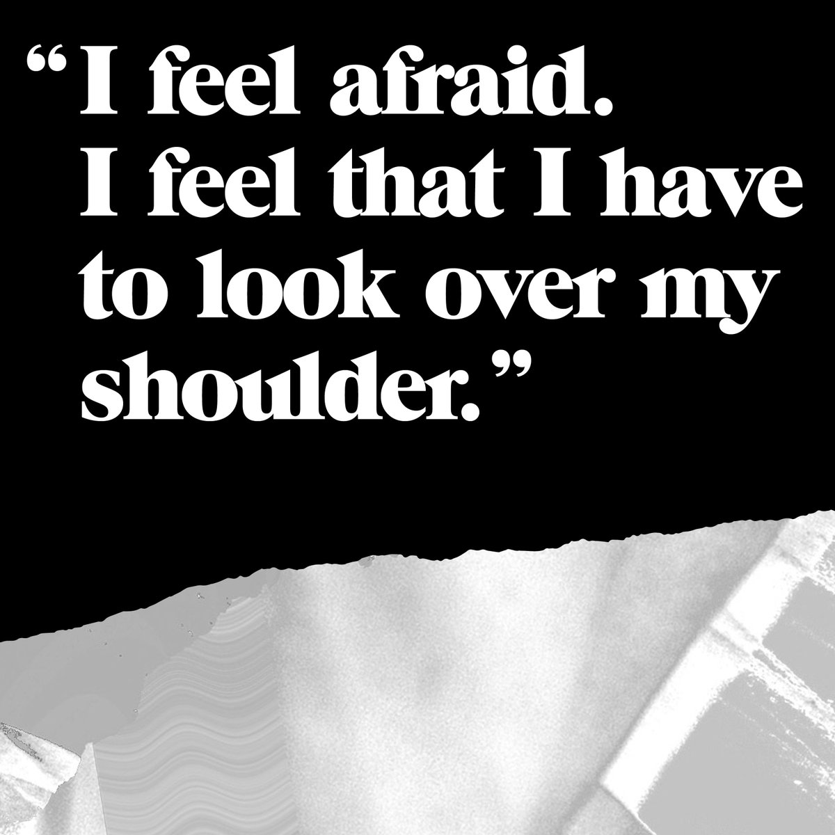 PrideToronto's tweet photo. "I feel afraid, I feel that I have to look over my shoulder." -Damaley.
#UntilWereSafe is a social campaign highlighting the stories of 24 community members. To read more of their stories and find out more about the campaign, visit https://t.co/cwtRSAIFb1. https://t.co/BjHuMXeGN1