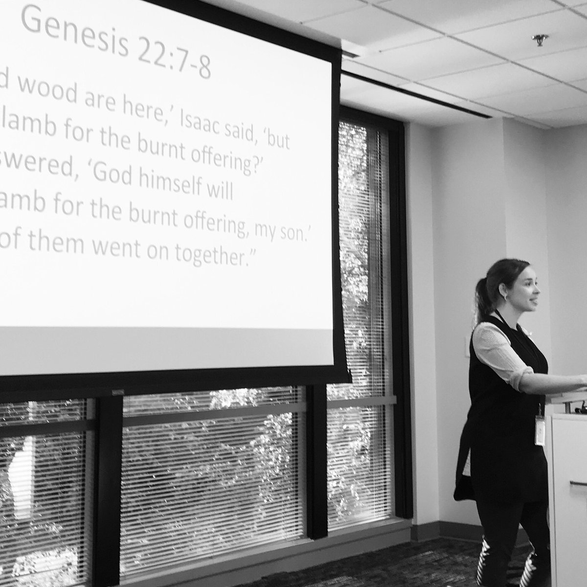 michelle_tepper's tweet photo. “Is a god your plan A or your plan ONLY?” @Joanna_Vitale preaching up a storm for our final devotion of the Emerging Apologist Program at the Zacharias Institute @RZIMhq https://t.co/FTyelITVSQ