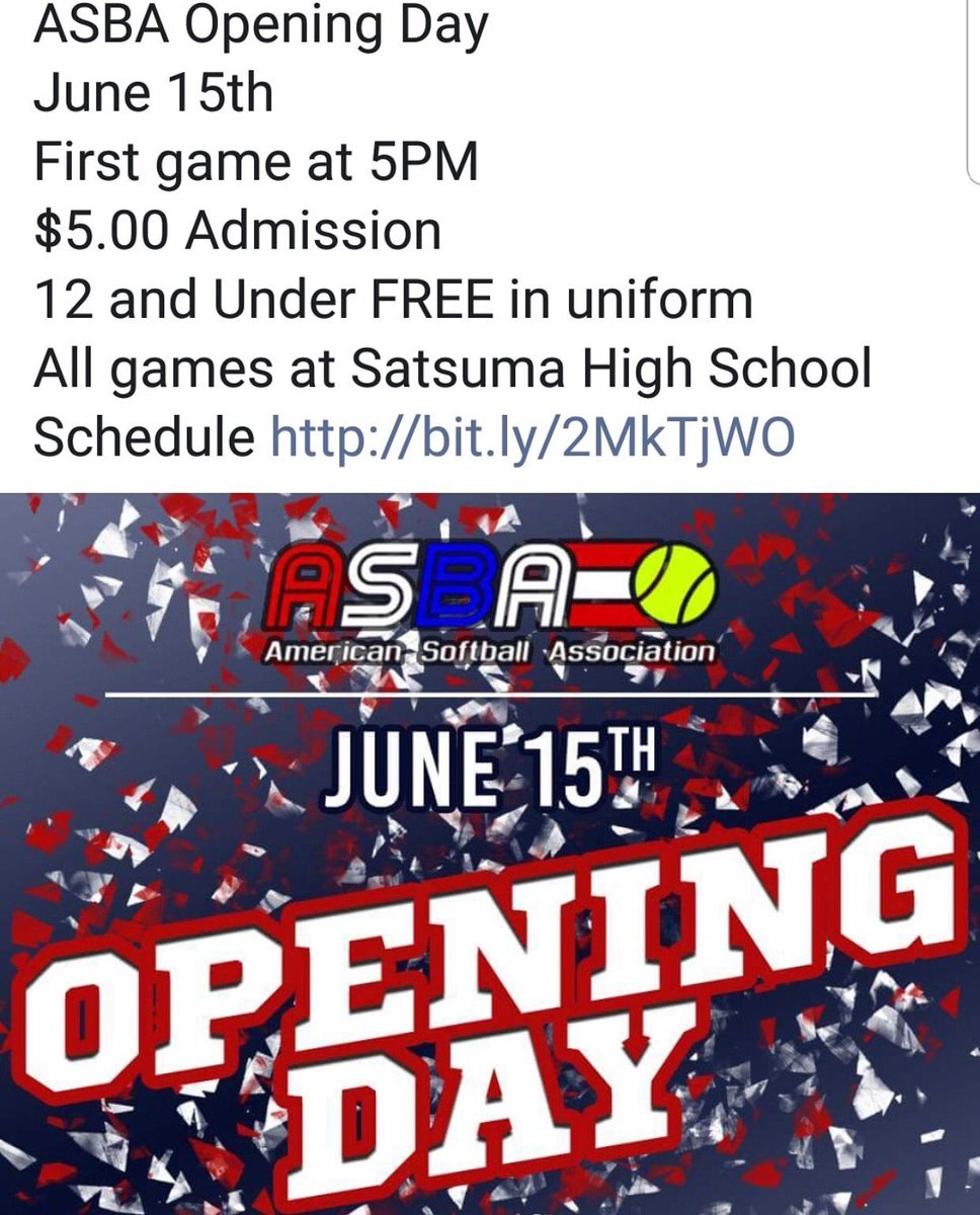 Exciting day for <a href="/ASBAsoftball/">ASBA Pro Softball</a> &amp; past, current &amp; future softball players. Thank you for creating another #Opportunity to make us all equal.