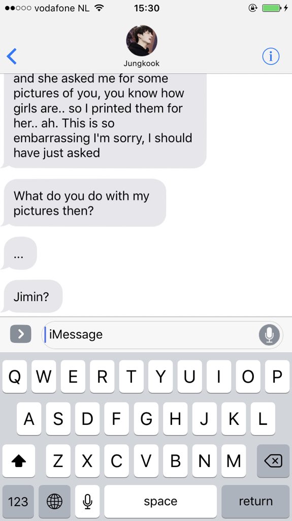 Yeah Jimin what do you do with his pictures