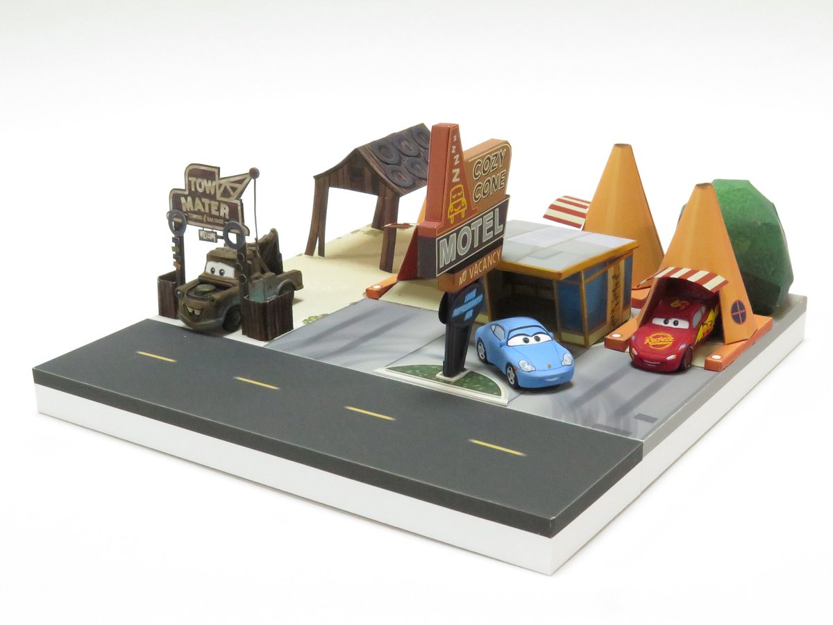 Cars Radiator Springs Papercraft