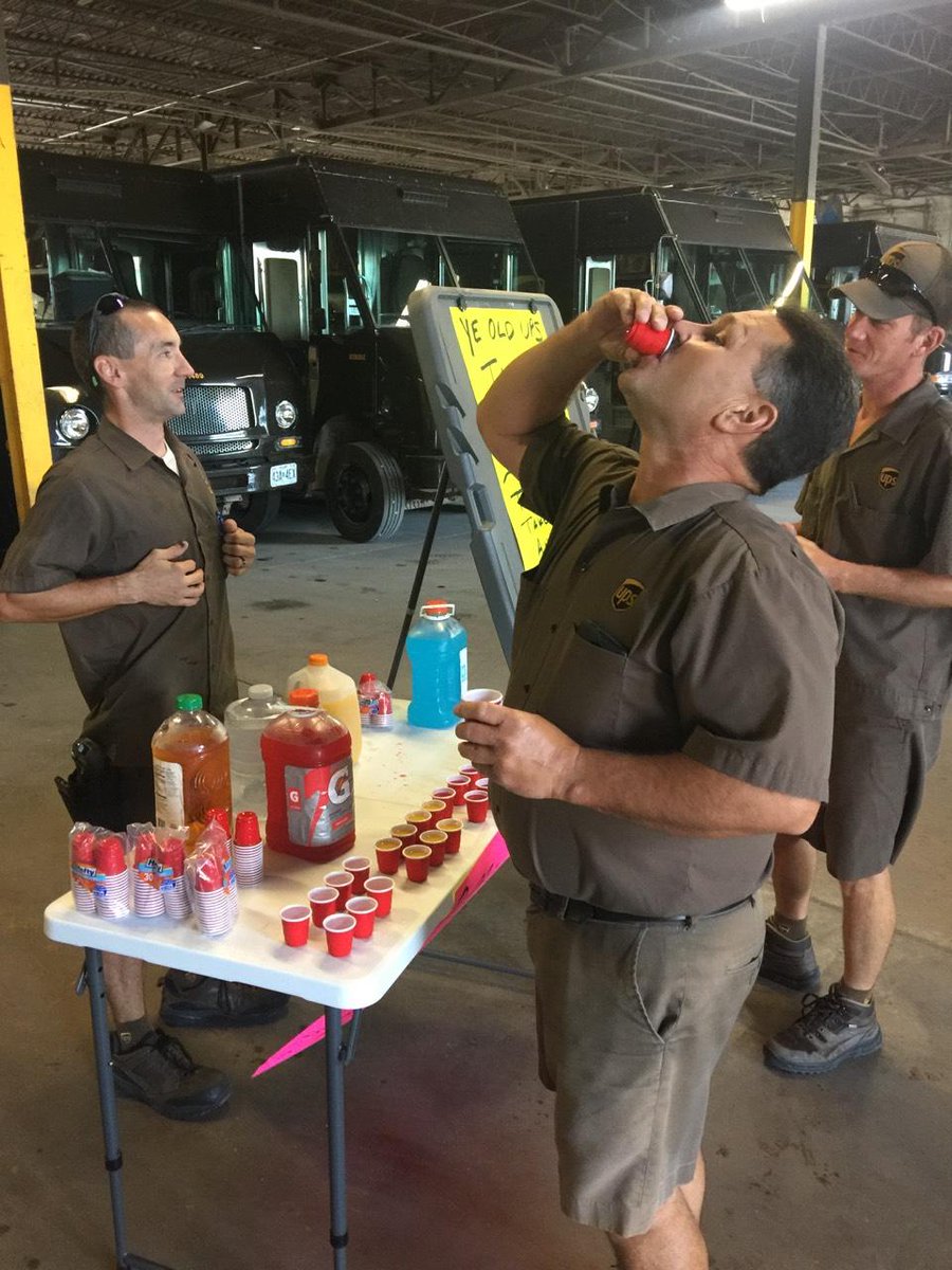 UPSDerrickW's tweet photo. Joplin Guard Gate #engageonhydration! https://t.co/aL9hnObH6M