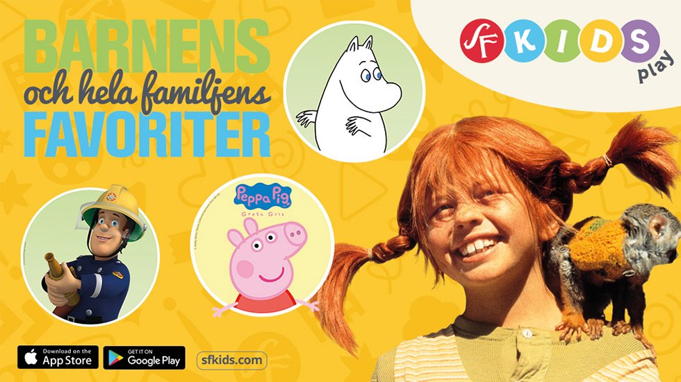 Smartson's tweet image. Ta med dig SF Kids Play i sommar vart du än befinner dig. Testa fritt i 3 månader och tipsa dina vänner och familj som vill dyka in i sagovärlden!