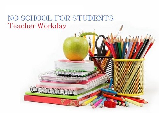 CoronadoHigh's tweet photo. Today is Teacher Work Day! This is a reminder that there is no school today. https://t.co/D0LnQBqeOa