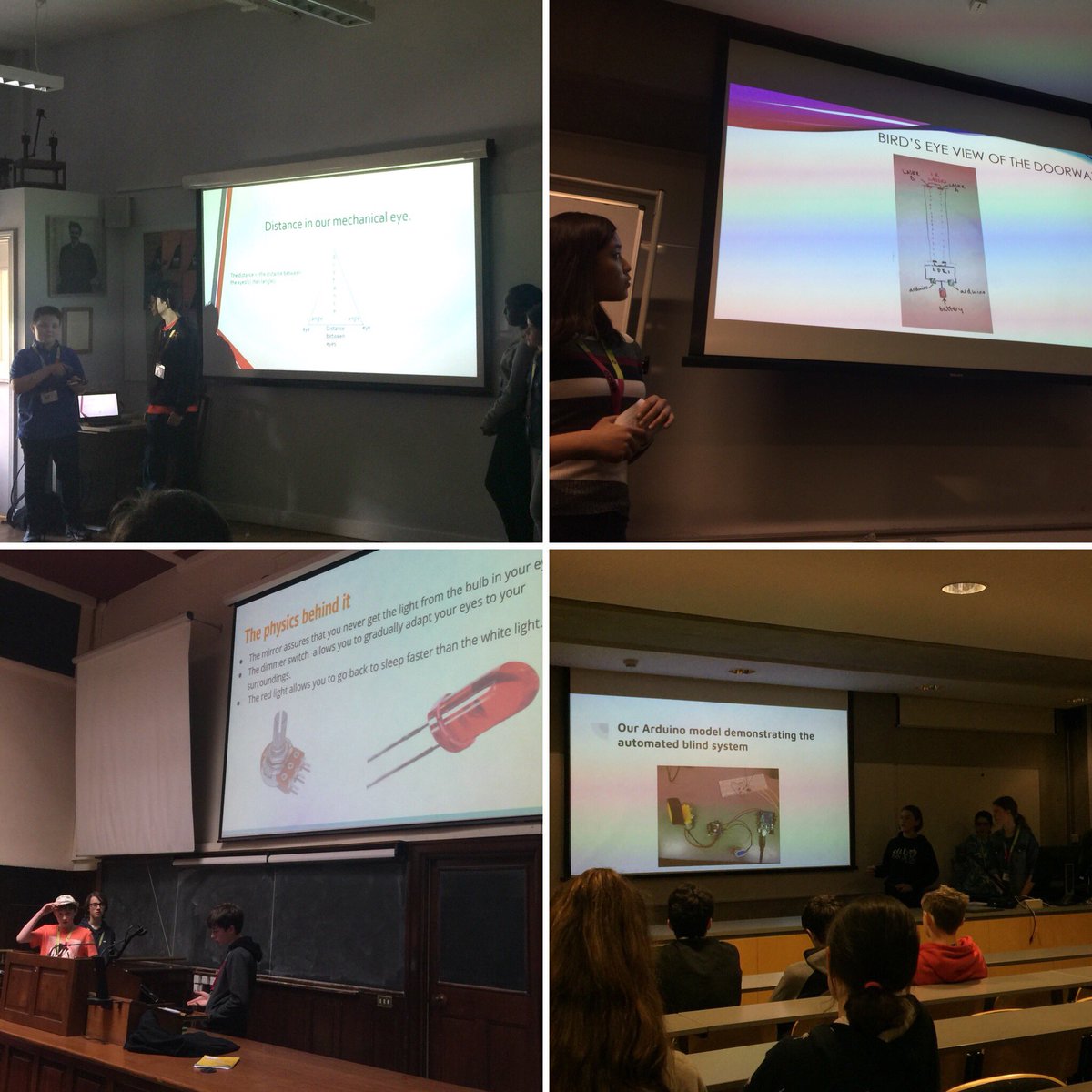 TCD_WaltonClub's tweet image. Friday afternoon at summer camp means presenting our STEM solutions to our peers, educators and assistants. #poweringSTEM #STEMsaturdays #STEMfridays