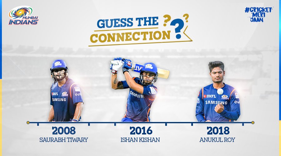 mipaltan's tweet photo. Apart from being left-handed, what's common between these three players? 

Hint: The year! 

#CricketMeriJaan https://t.co/2Avr3AVPZ3