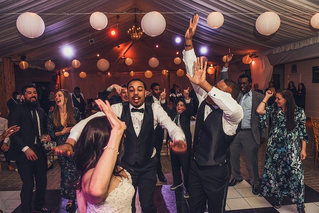 We're heading into the weekend with our hands up, feeling the beat and looking forward to a great party!!! Thanks to Christie and Henry for letting @ExquisiteSoundsEnt provide the soundtrack for their day!! Sounds by #exqjb