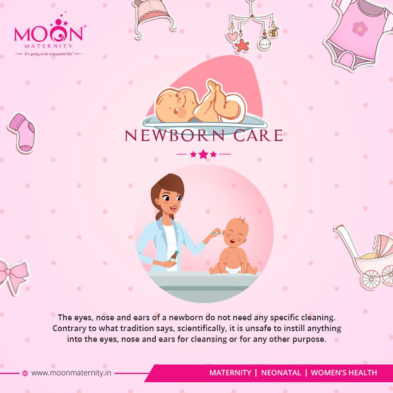 MoonMaternity's tweet photo. The eyes, nose and ears of a newborn do not need any specific cleaning. Contrary to what tradition says, scientifically, it is unsafe to instill anything into the eyes, nose and ears for cleansing or for any other purpose.

#NewbornCare

Visit https://t.co/vcjDa0uOeR https://t.co/pPLnJU9G4S