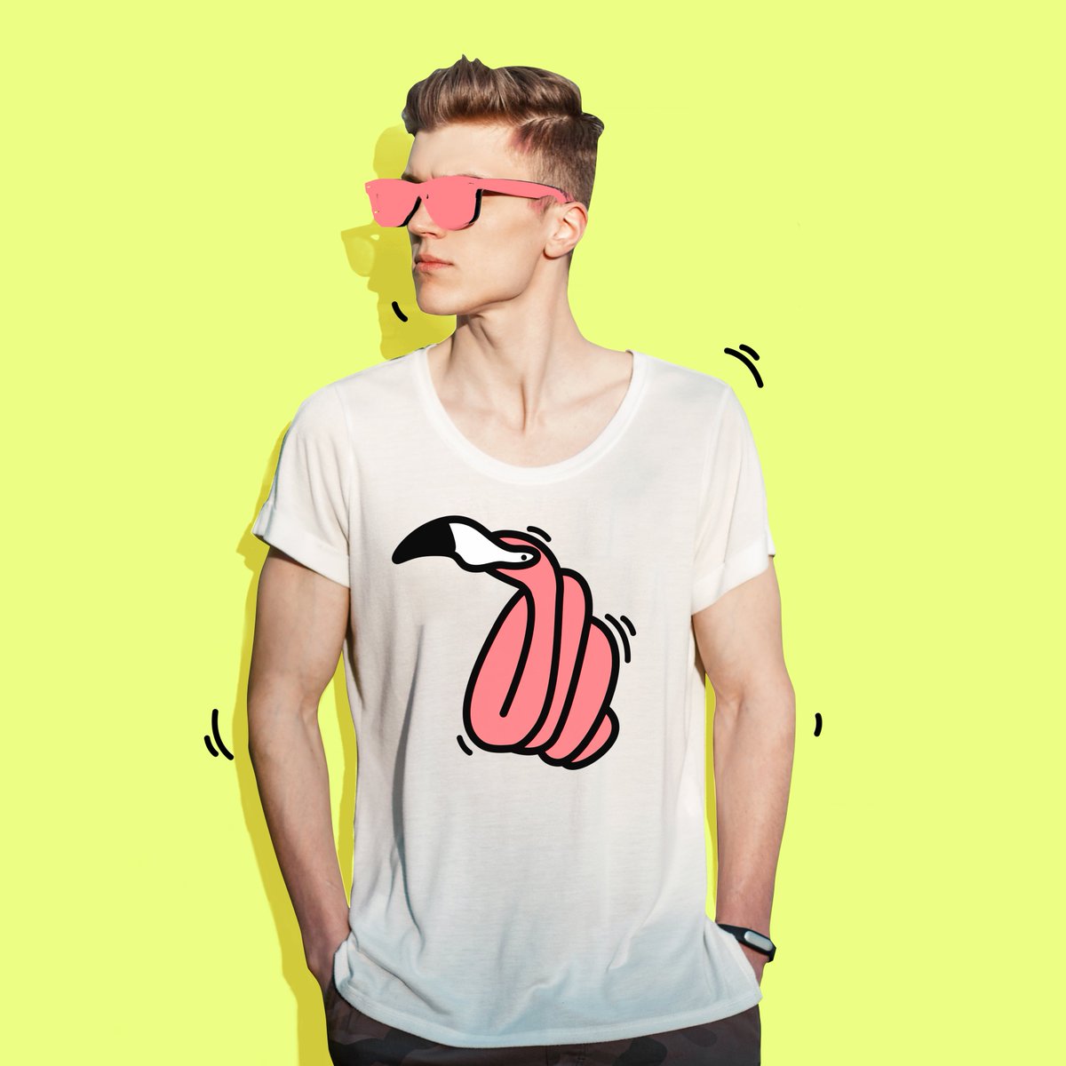Duotone_'s tweet photo. our new #shirt #design available for purchase on our online store.
#apparel #menstyle #graphctee #flamingo #pink #beachwear https://t.co/84wmF40HTD