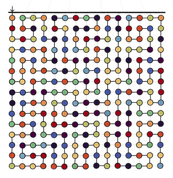 theROSAmag's tweet photo. See 'Self-avoiding walk' and other maths-inspired textiles at @WorthingAOH - 57 venues open across #Worthing for the next 3 weekends! https://t.co/1GMBH1zsCS #art #sussex #VB64 https://t.co/7Pa0uJiRgU