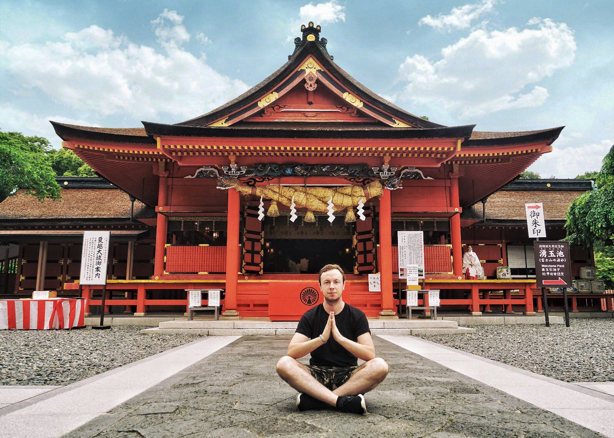 Finding my harmony in Japan! 🙏🇯🇵 https://t.co/wsHGiOmbX7
