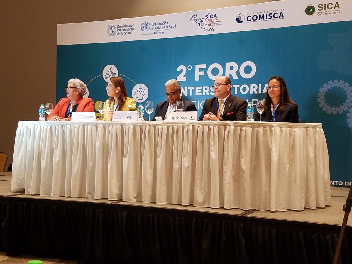 PediatriaDom's tweet photo. [ #SDPInforma] 👨🏻‍⚕️ El doctor Edgar Allan Vargas Presidente de la Sociedad Dominicana de Pediatría está en representación de nuestra entidad en 2do. Foro Intersectorial Regional para la Salud de Centro América y República Dominicana.
#SaludPúblicaRD #rdpptcomisca2018 #SDP https://t.co/OySvhOP9xX