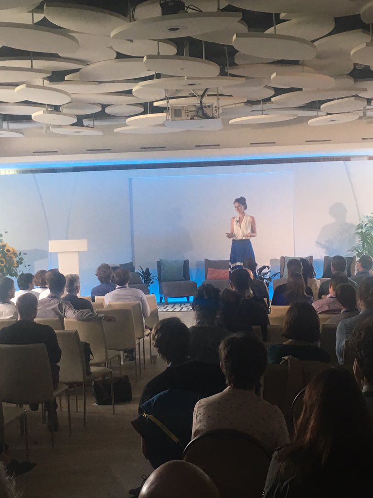 FoundersPledge's tweet photo. How important is data in decision making? @kellieliket plays with our entrepreneurial minds in her Giving Games activity, teaching us the importance of calculated bets for effective giving #FPF18 https://t.co/xpuwr9uTCr