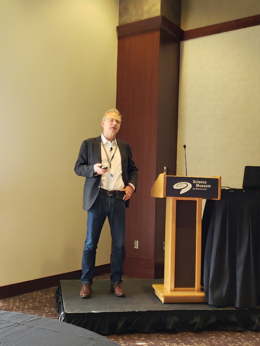 SCPD14's tweet photo. Evaluating Market Failure Issues at the Earliest Stages of Design
Speaker: Steve Beck, President &amp; CEO, Santos Human @sciencemuseummn #innovation #dreambig https://t.co/IAoYbV910M