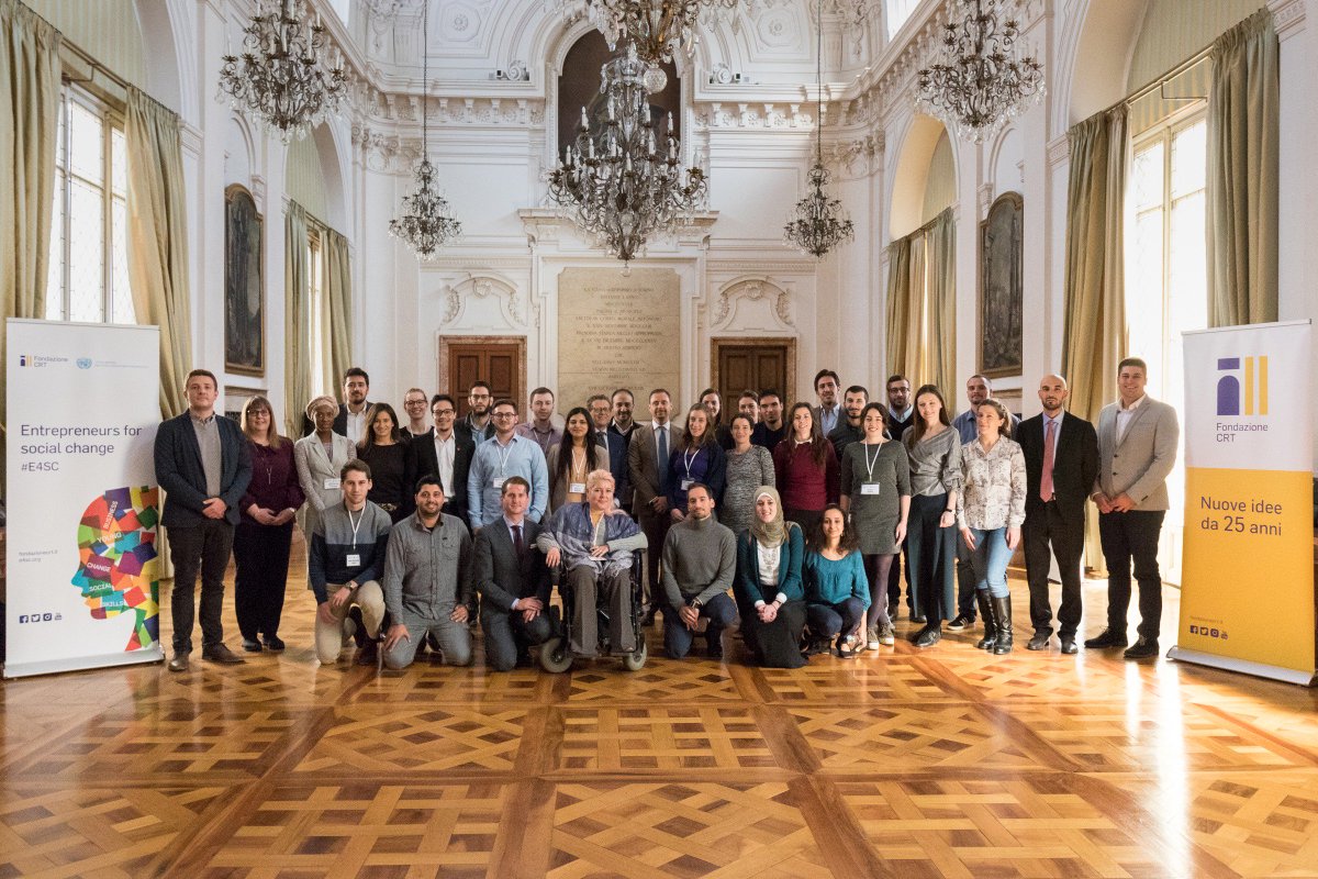 FondazioneCRT's tweet photo. Are you a driver of change and want to create sustainable &amp; decent jobs?
Fondazione CRT and @UNIDO invite young social #entrepreneurs aged 18-35 from the Euro-Mediterranean area to apply for the new cycle of Entrepreneurs for Social Change, the #E4SC! https://t.co/4qxCBEt3aO https://t.co/ntv0N1zLJY