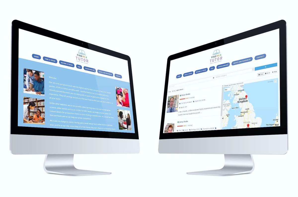 BSTCreativeUK's tweet photo. Here’s the website we’ve recently made for private tutor directory, Find Me A Tutor: https://t.co/Ns18t4TJGJ #Webdesign #WebsiteDesign https://t.co/LJuKnF3TlJ