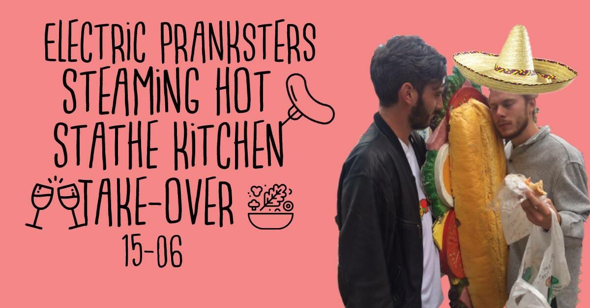 Ze zijn al druk bezig met de voorbereidingen, want vanavond neemt Electric Pranksters onze keuken over met heerlijke hapjes en lekkere muziek! 

Schuif gezellig aan!