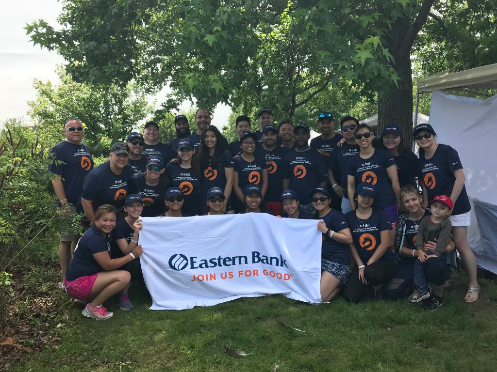 easternbank's tweet photo. We had two teams competing in last weekend’s Hong Kong Dragon Boat Festival of Boston. Our teams had so much fun on the water and joining in the eye-dotting ceremony! #JoinUsForGood #FBF https://t.co/cxqRSFPDCj