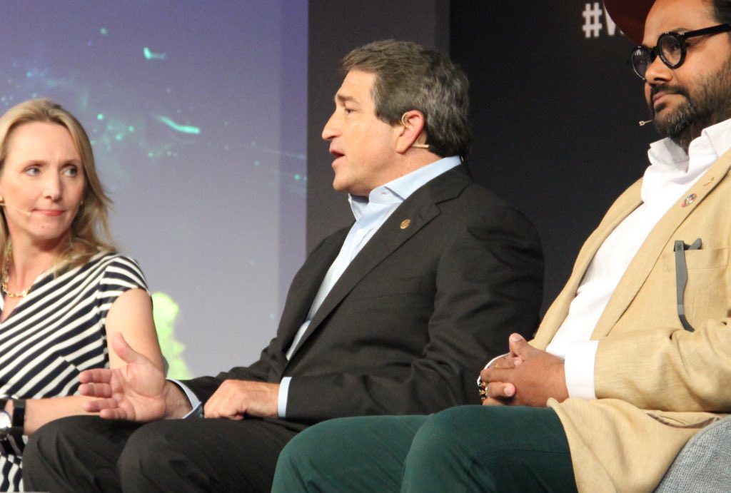 EY_EOY's tweet image. “There’s an explosion of innovation in business models, products... It’s crossing the lines between different segments” - @SPapermaster #WEOY