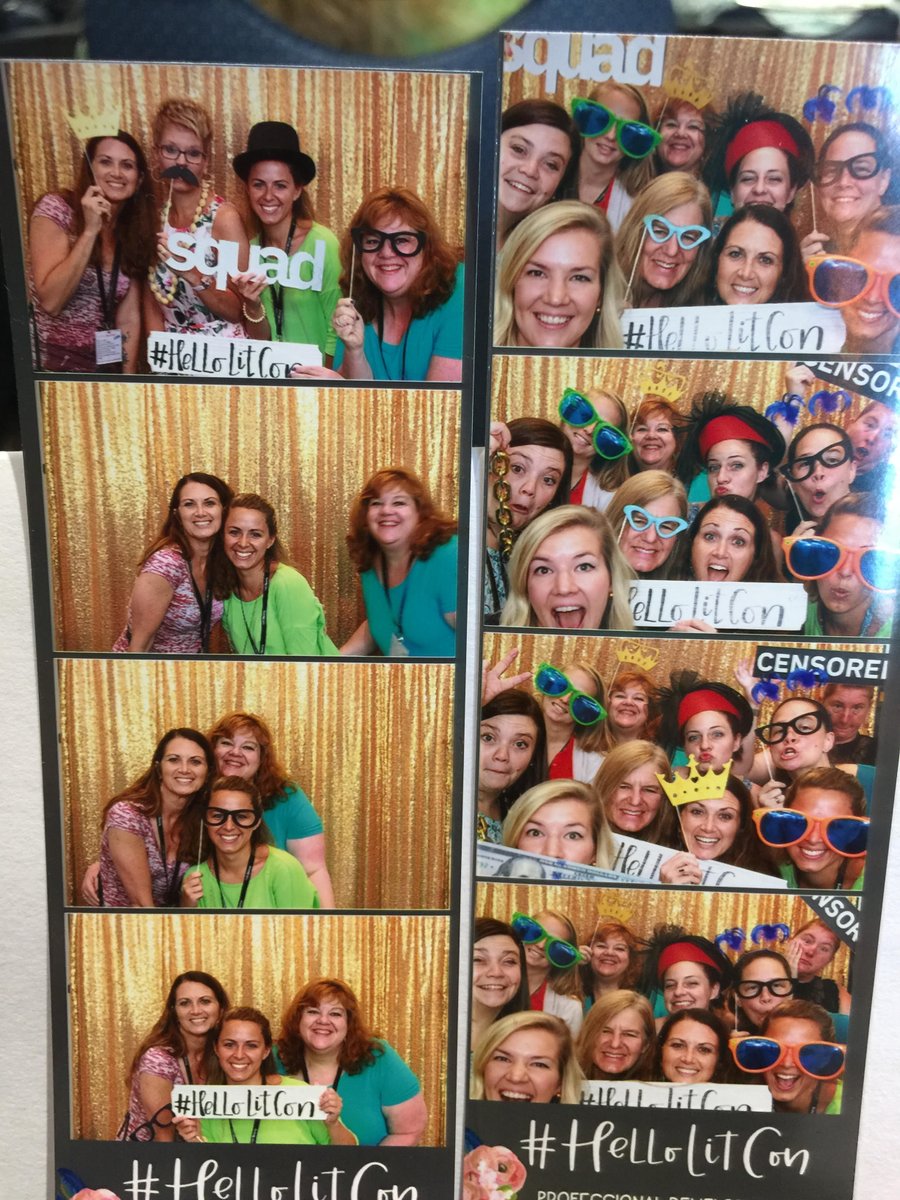 Summer learning strong with Perry Harrison staff today. #hellolitcon