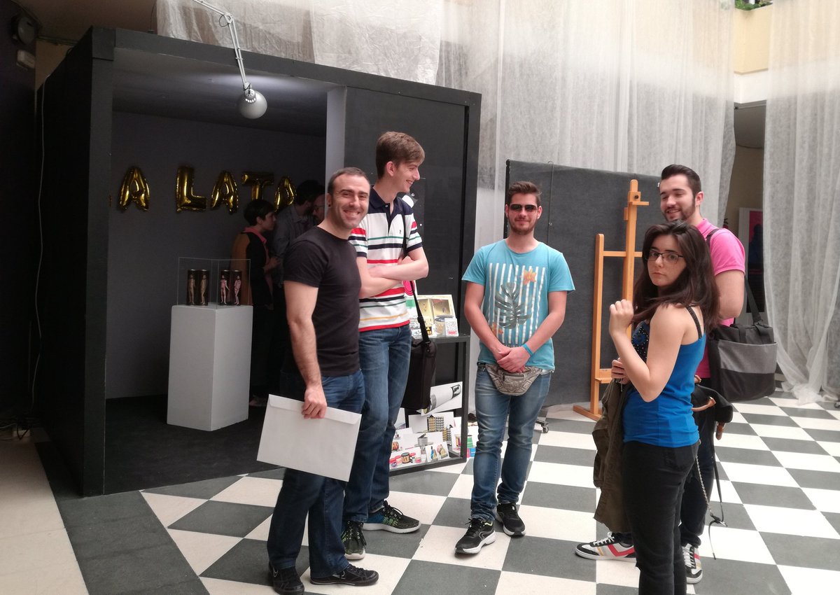 Esta mañana de visita por la expo.