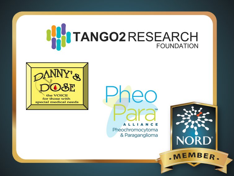 RareDiseases's tweet photo. Please join us in welcoming 3 new #raredisease patient advocacy organizations to the growing network of #NORD Member Organizations: @TANGO2Research, @dannys_dose, &amp; @PheoPara! #TogetherWeAreStrong https://t.co/EMPPCQQfH8