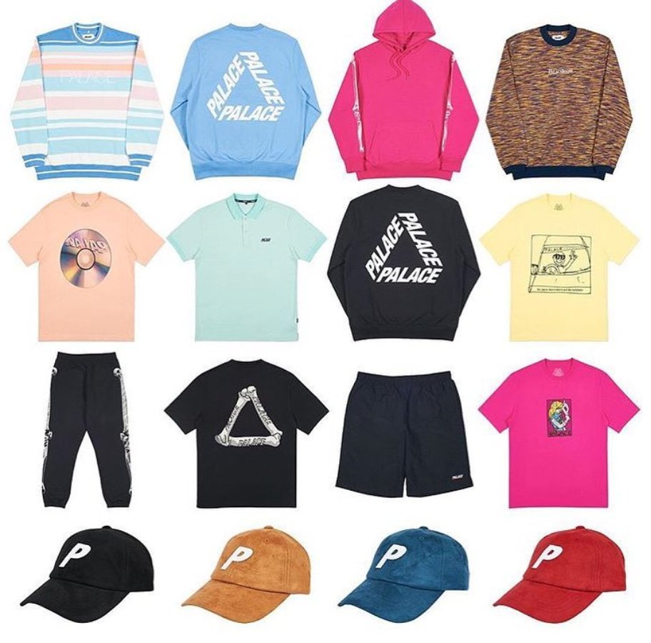 StreetwearPlug's tweet photo. New Palace items drop in 30 minutes! Available online at https://t.co/fXI7RC2beO https://t.co/MFfZjECBJJ