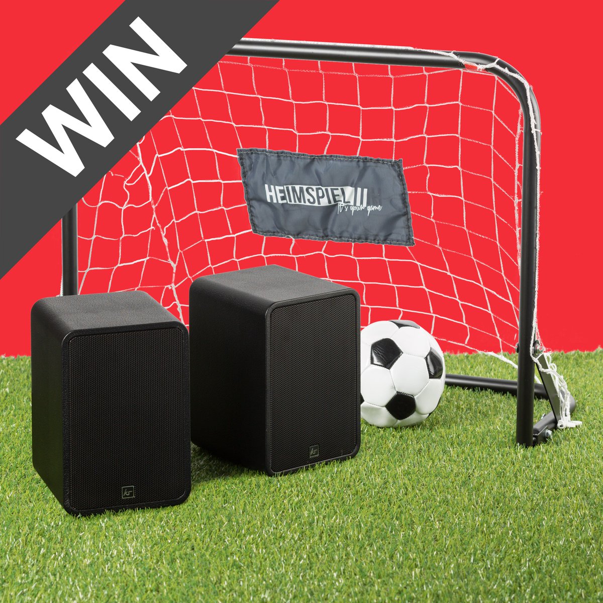 KitSoundUK's tweet photo. Fancy yourself a #WorldCup Shouter? RT + follow to enter our competition to #win the Reunion Speakers and a mini goal set to practice your #football skills with. #whatsyourworldcup #win #competition https://t.co/exq2oWEfoV