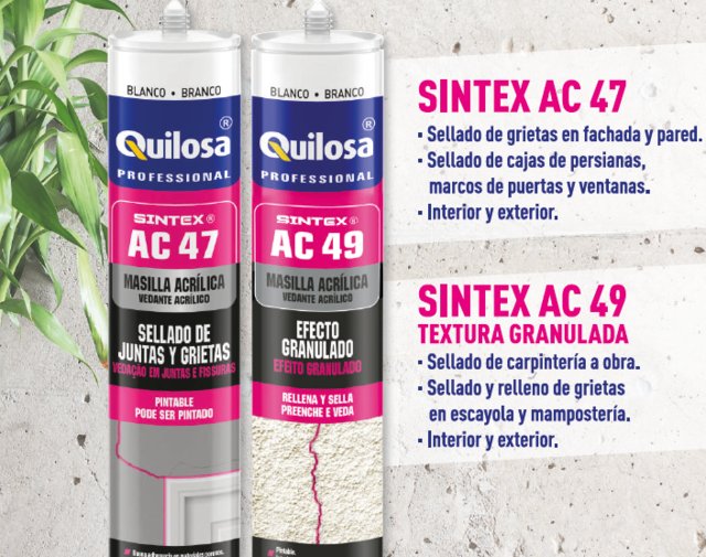 QUILOSA PROFESSIONAL on X: Si vas a pintar este fin de semana, repara  primero las grietas: #sellador de acabado liso o granulado. Con tu ticket  de compra participa en el sorteo de