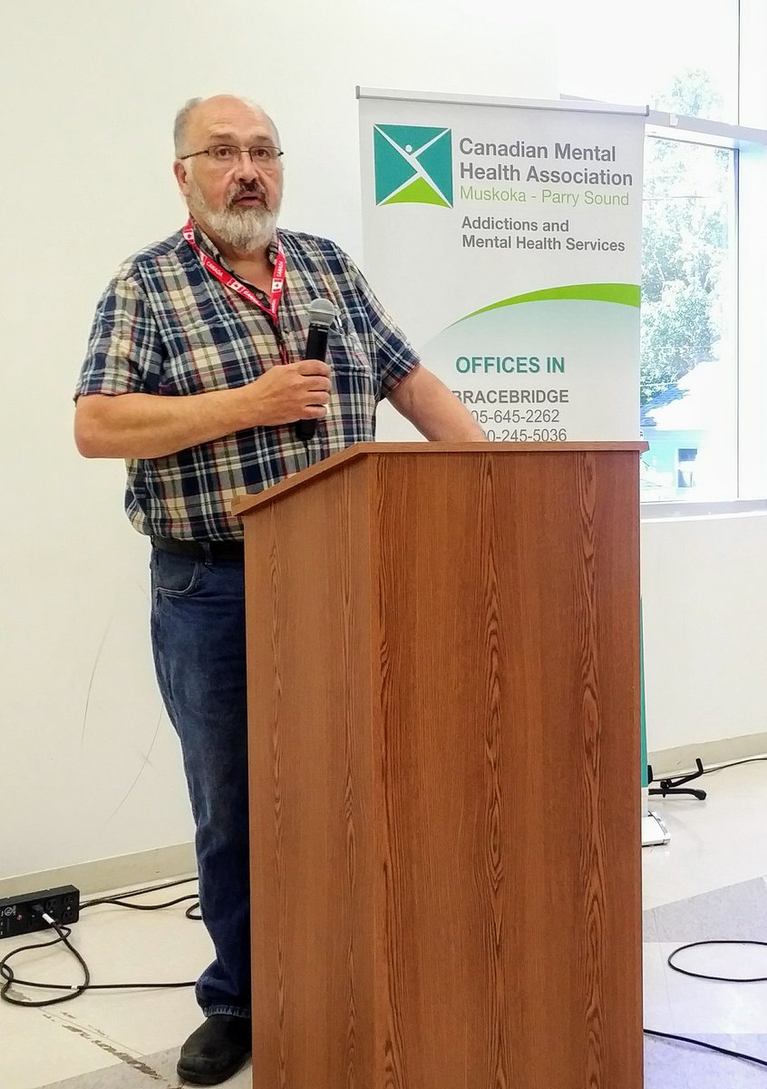 We're delighted to be in attendance for today's <a href="/CMHA_MPS/">cmha_mps</a> annual general meeting today in Parry Sound...
"Hope for Addictions"

 100 years of Community 
<a href="/CMHA_NTL/">CMHA National</a> 
<a href="/CMHAOntario/">CMHA Ontario</a>