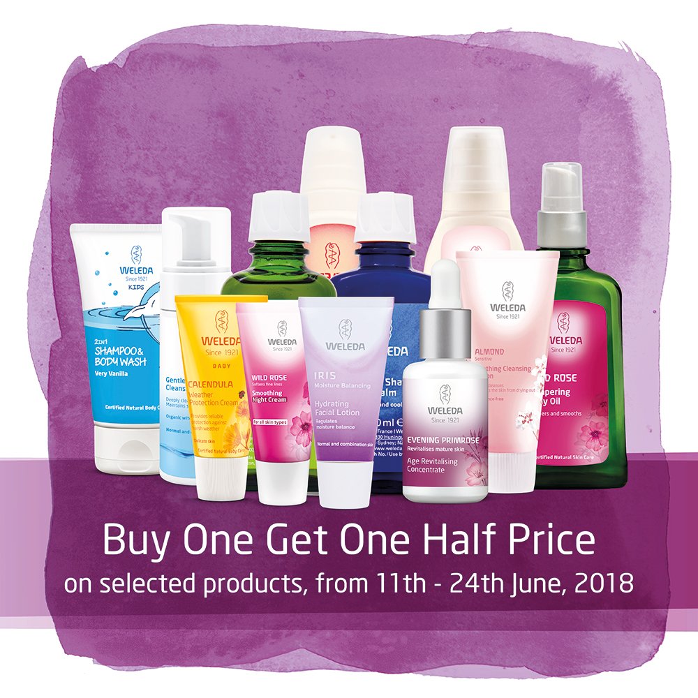 luminaries_mag's tweet photo. What a treat @mslucycooke! There is a fantastic #FlashSummerSale via our #EHMag @WeledaUK portal this week. Buy one product full price and get the same product half price! #Support great #journalism today! https://t.co/KsvsQburrk #greenbeauty #naturalskincare https://t.co/NLMaB0iaQ8