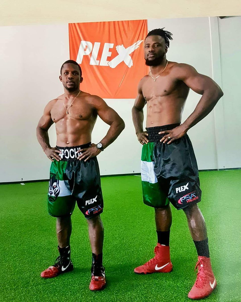 efetoborapochi1's tweet photo. TO GOD BE THE GLORY ....Today, me and my Brother @ajagbaefe_theoneandonly clock 1year as professional Boxers with @plexathlete. The best place to workout as an Athlete. #Athletics #Boxing #NBA #NFL ... e.t.c.... thanks to @ronnieshields31 &amp; @itsdannyarnold. For transformation https://t.co/iuSAp3VhRH