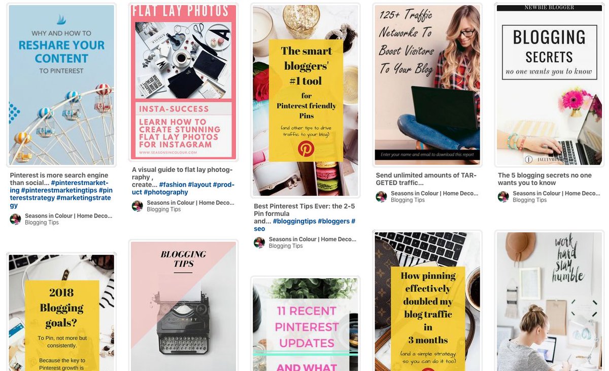SeasonsInColour's tweet image. Want to grown your blog? Here&apos;s one @pinterestUK board you should follow! pinterest.co.uk/SeasonsInColou…

#lbloggers @FemBloggers @FabBloggersRT #fabbloggersRT #BLOGGERSTRIBE