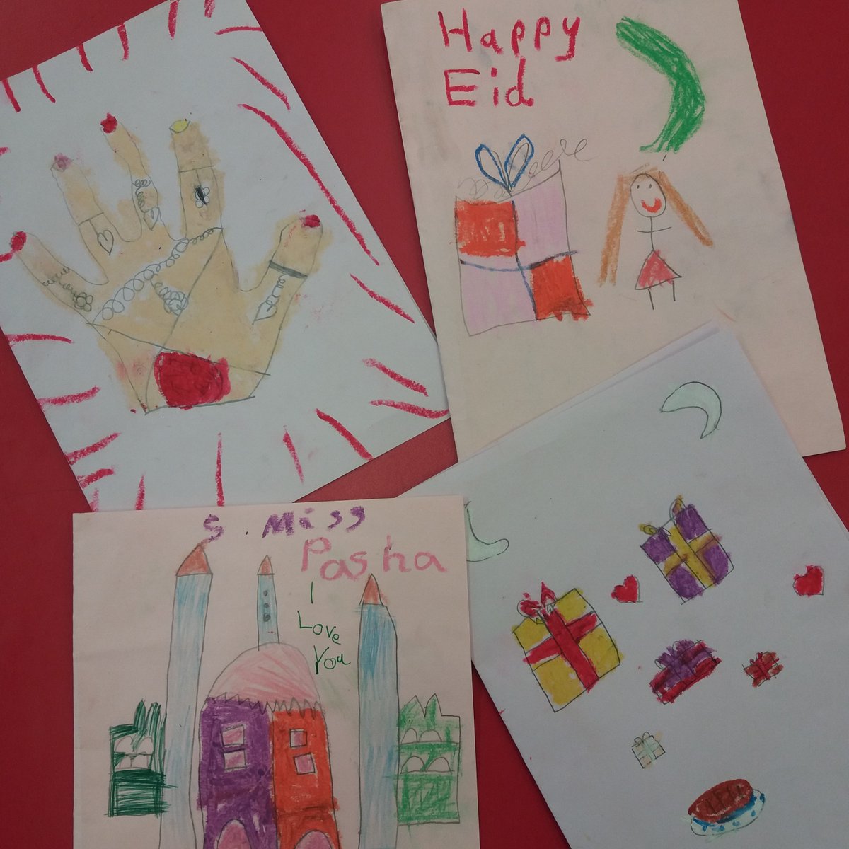 Eid Mubarack to all our Muslim friends. Year One have made cards for Mrs Pasha who has been observing Ramadan for the past month.