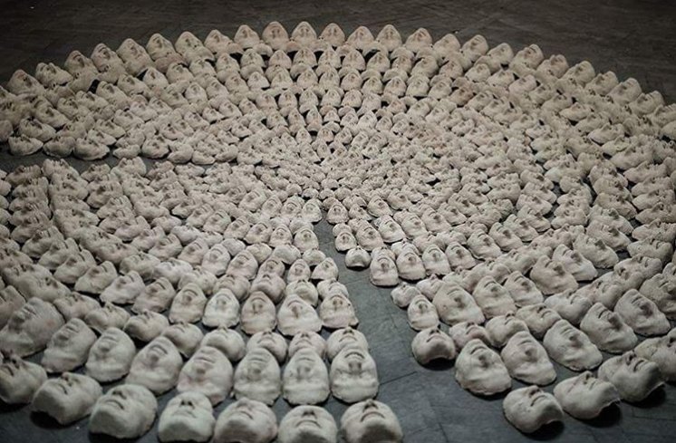 IntSculptureCtr's tweet photo. Another great piece celebrating ISDay! @biancaaamann Celebrating International Sculture Day! "Schield" - ceramic, diameter of 350cm , 2014 #isday #sculpture #combinart #ceramic #intsculptureday #internationalsculptureday #intsculpturectr #contemporarysculpture #romaniansculpture https://t.co/ATWGj2Usfl
