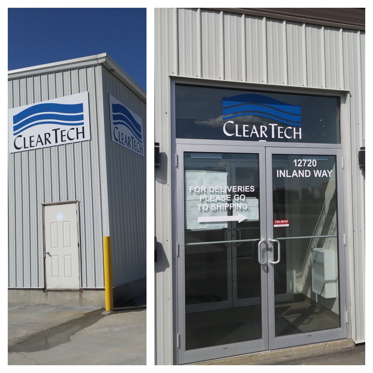 signaramaEDM's tweet image. A #PanelSign &amp;amp; some #WindowGraphics for @ClearTech_Ind. Looking good! Great to work with such a reputable and reliable company! #FeatureFriday #EdmontonSignarama
