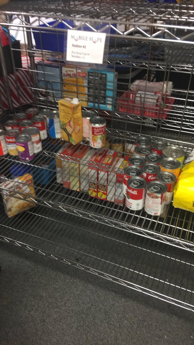 HopeLoudoun's tweet photo. Our shelf's are running low on food! Please consider picking up a few cans, cereal, or dry pasta the next time you head to the the grocery store! https://t.co/SG5AVgtUhb